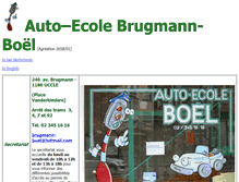 Tablet Screenshot of brugmann-boel.be
